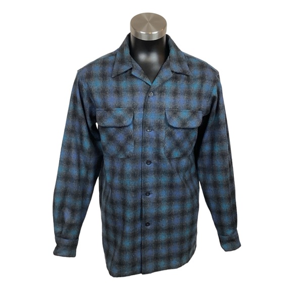 Pendleton The Original Board Shirt 100% Virgin Wool Plaid Shirt NWOT - Picture 2 of 11
